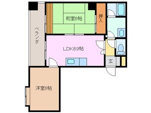 四日市駅 徒歩7分 3階の物件間取画像